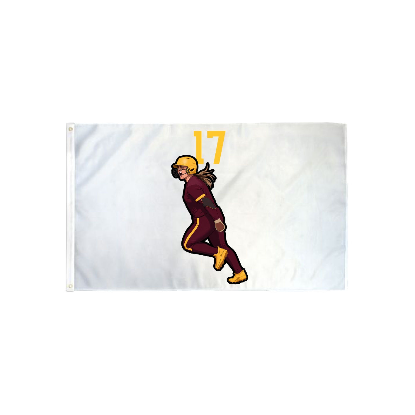 3x5 Flag — Number Top in Classic