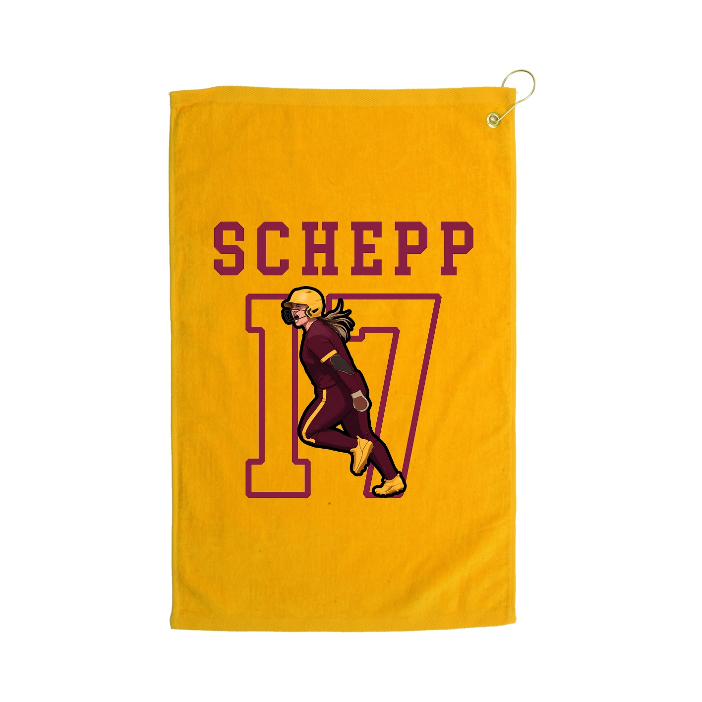 Golf Towel — Shirsey in Gold