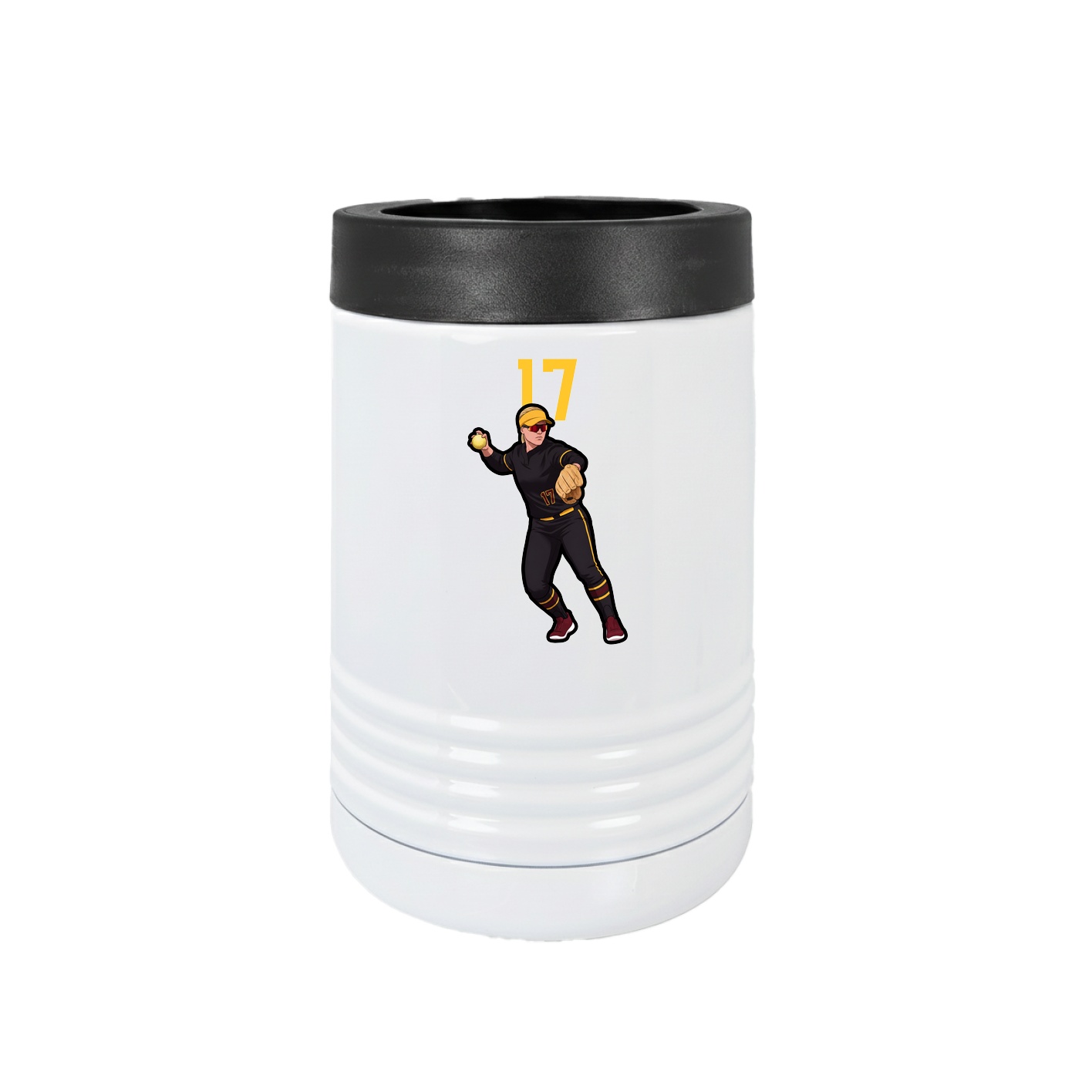 Beverage Holder — Number Top in White