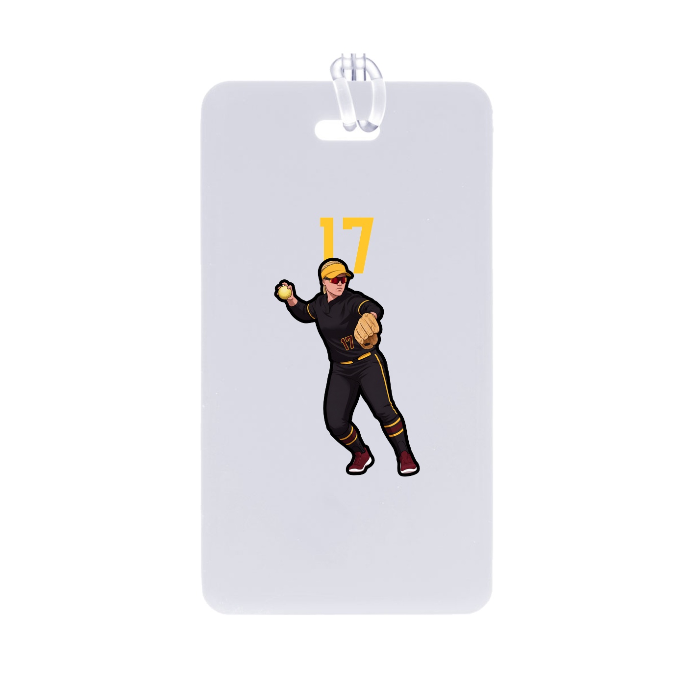 Bag Tag — Number Top in Classic