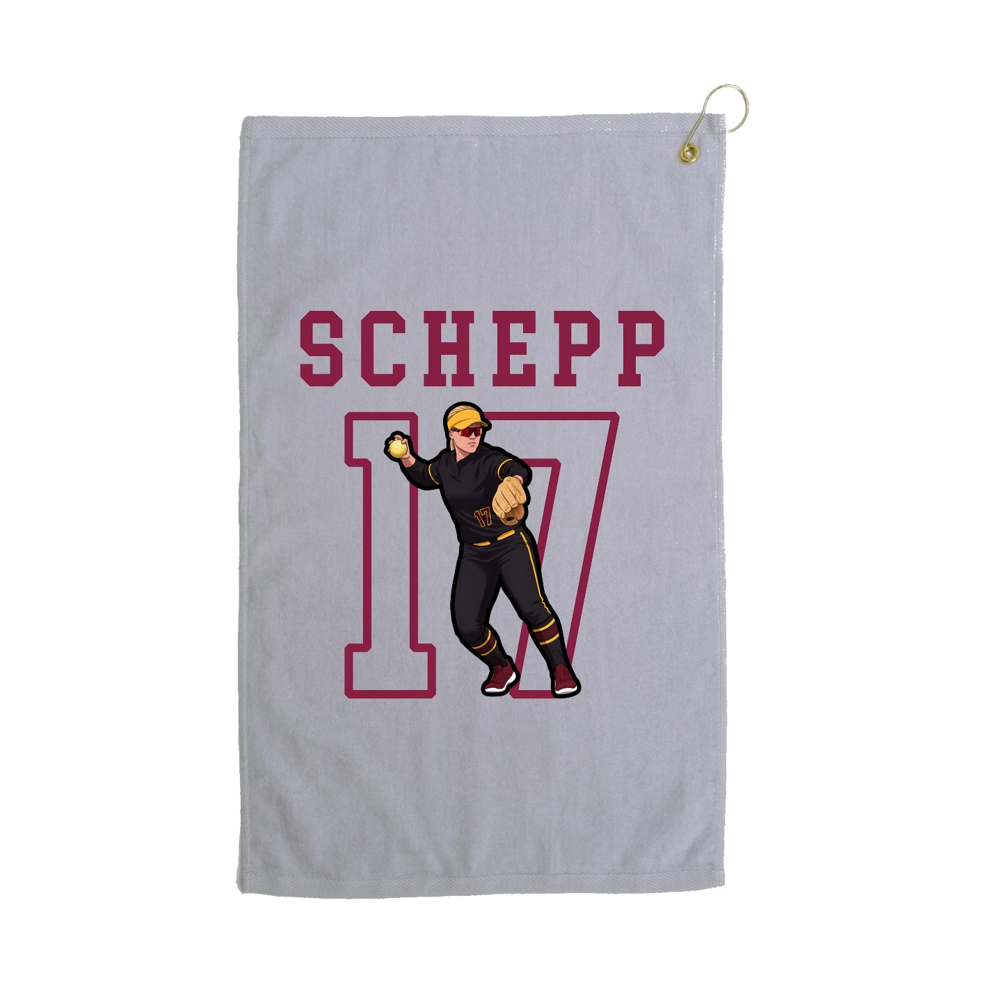 Golf Towel — Shirsey in Grey