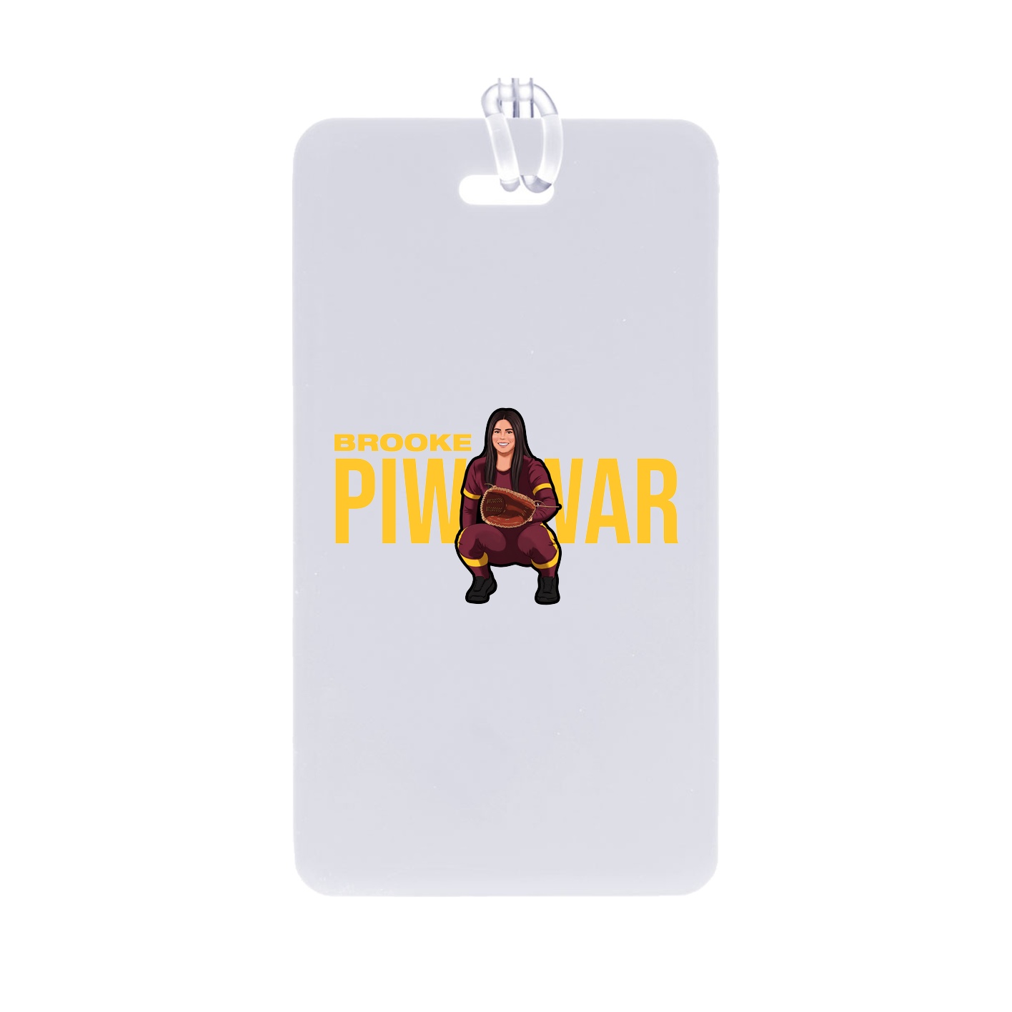 Bag Tag — Player Name in Classic