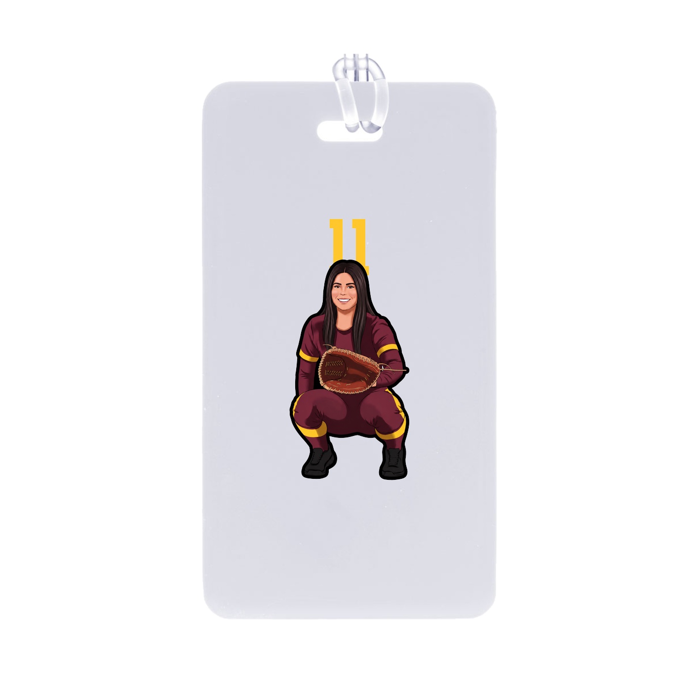 Bag Tag — Number Top in Classic