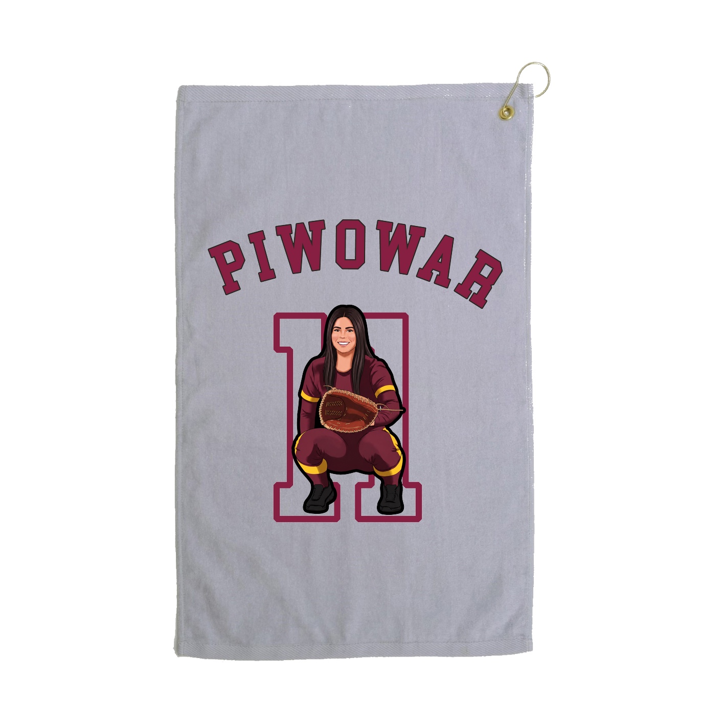 Golf Towel — Shirsey Arch in Grey