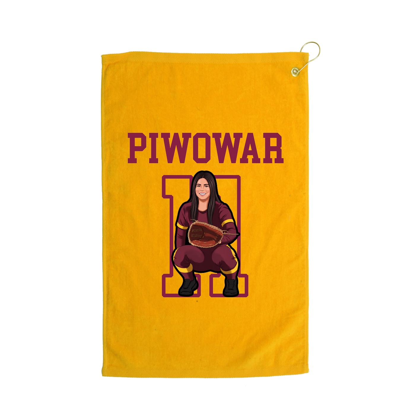 Golf Towel — Shirsey in Gold