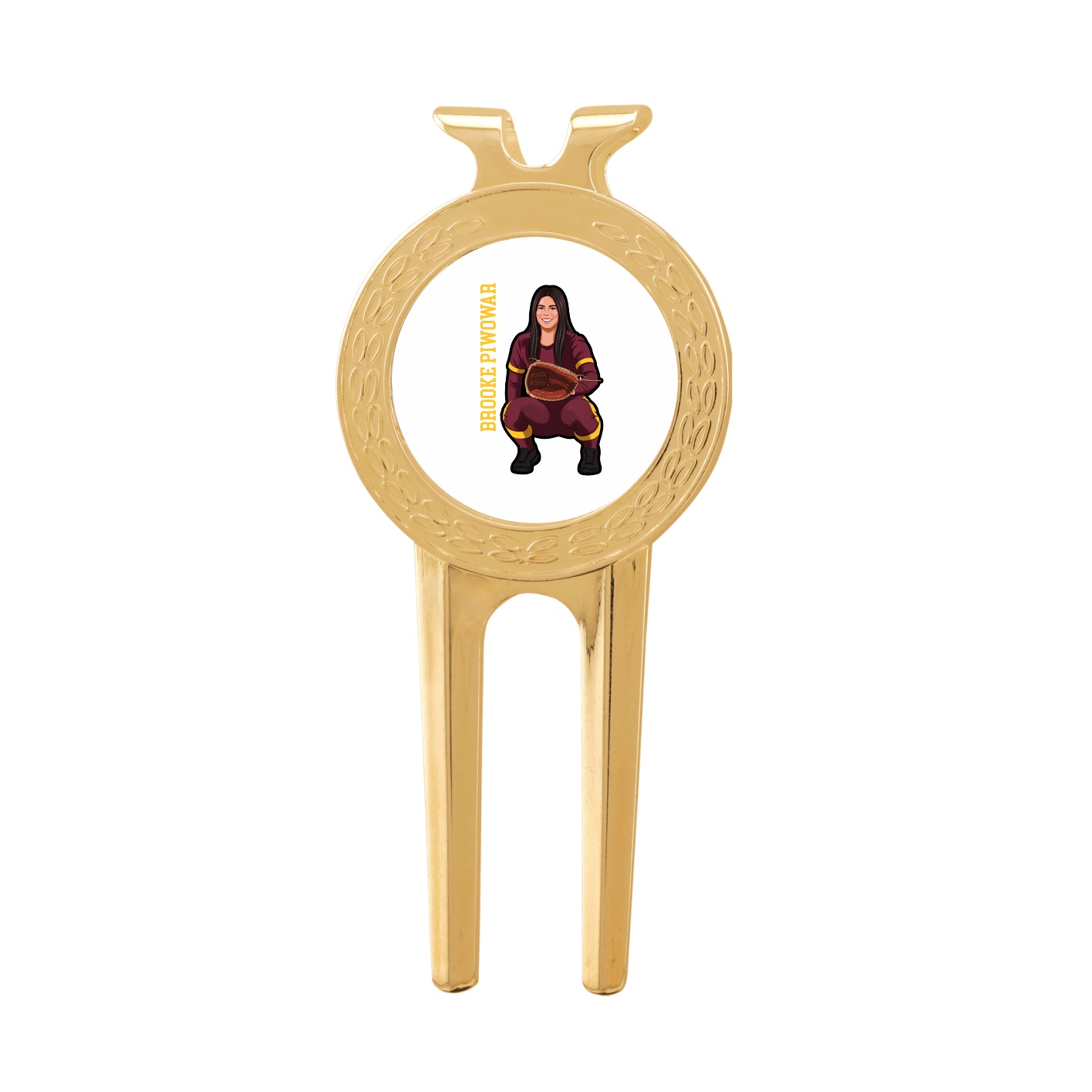 Divot Tool with Ball Marker — Name Vertical in Classic