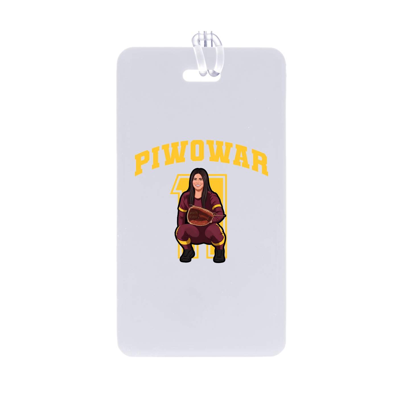 Bag Tag — Number in Classic