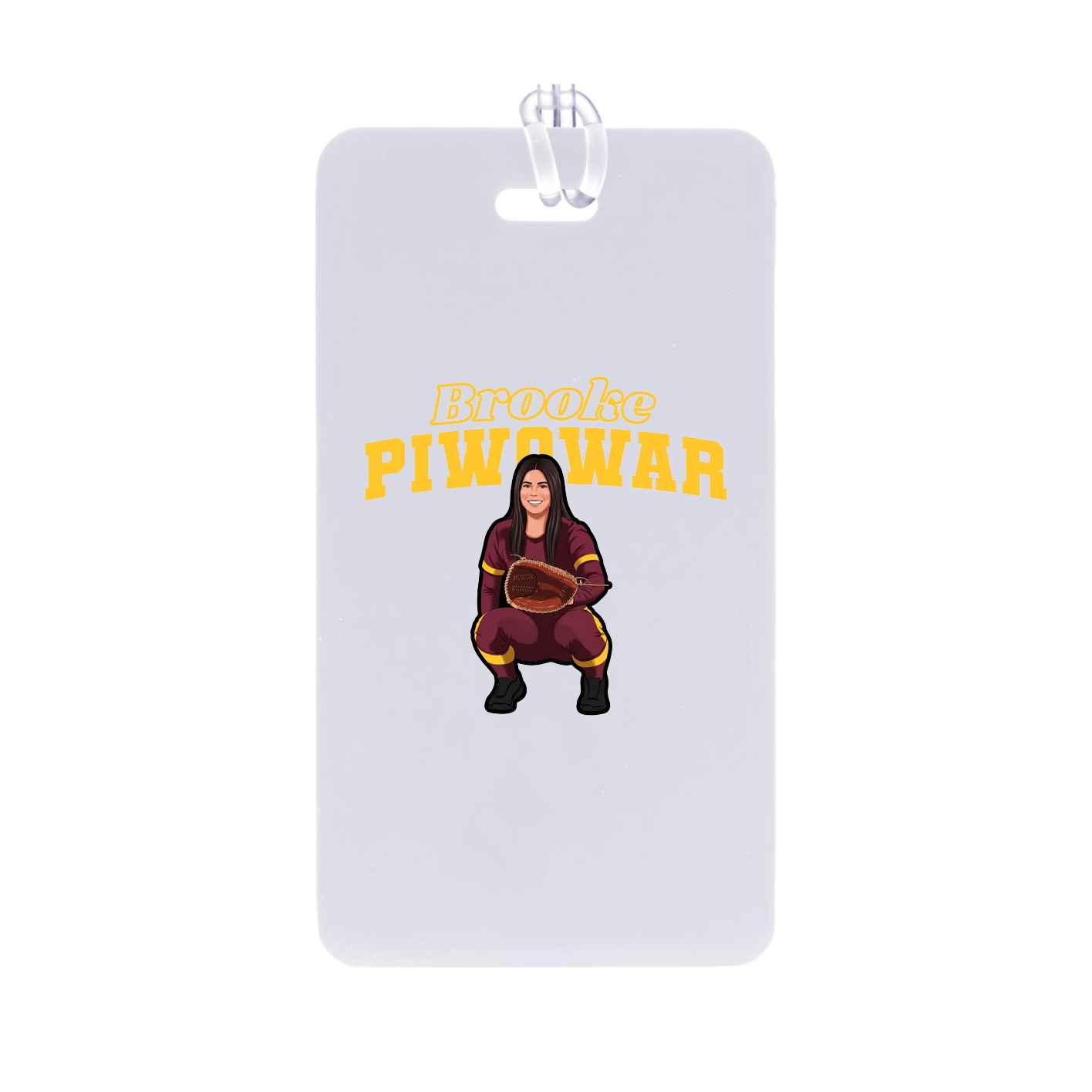 Bag Tag — Name Arch in Classic