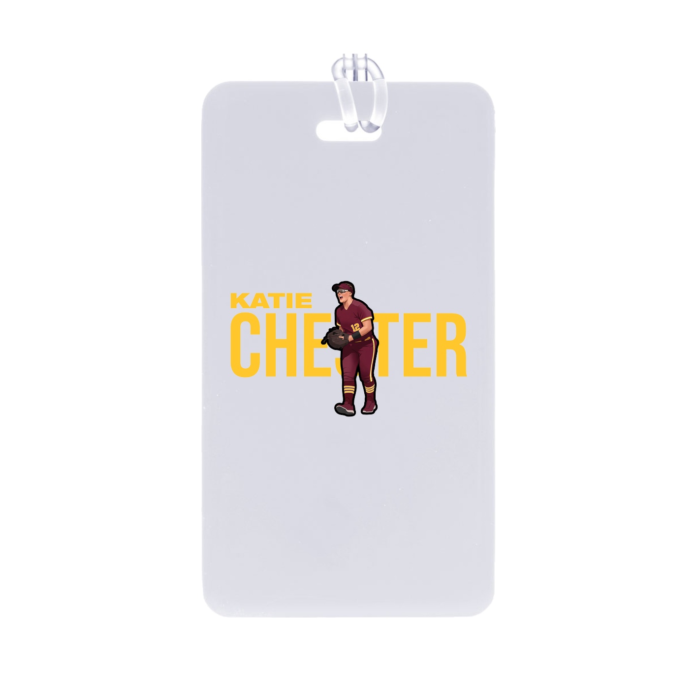 Bag Tag — Player Name in Classic