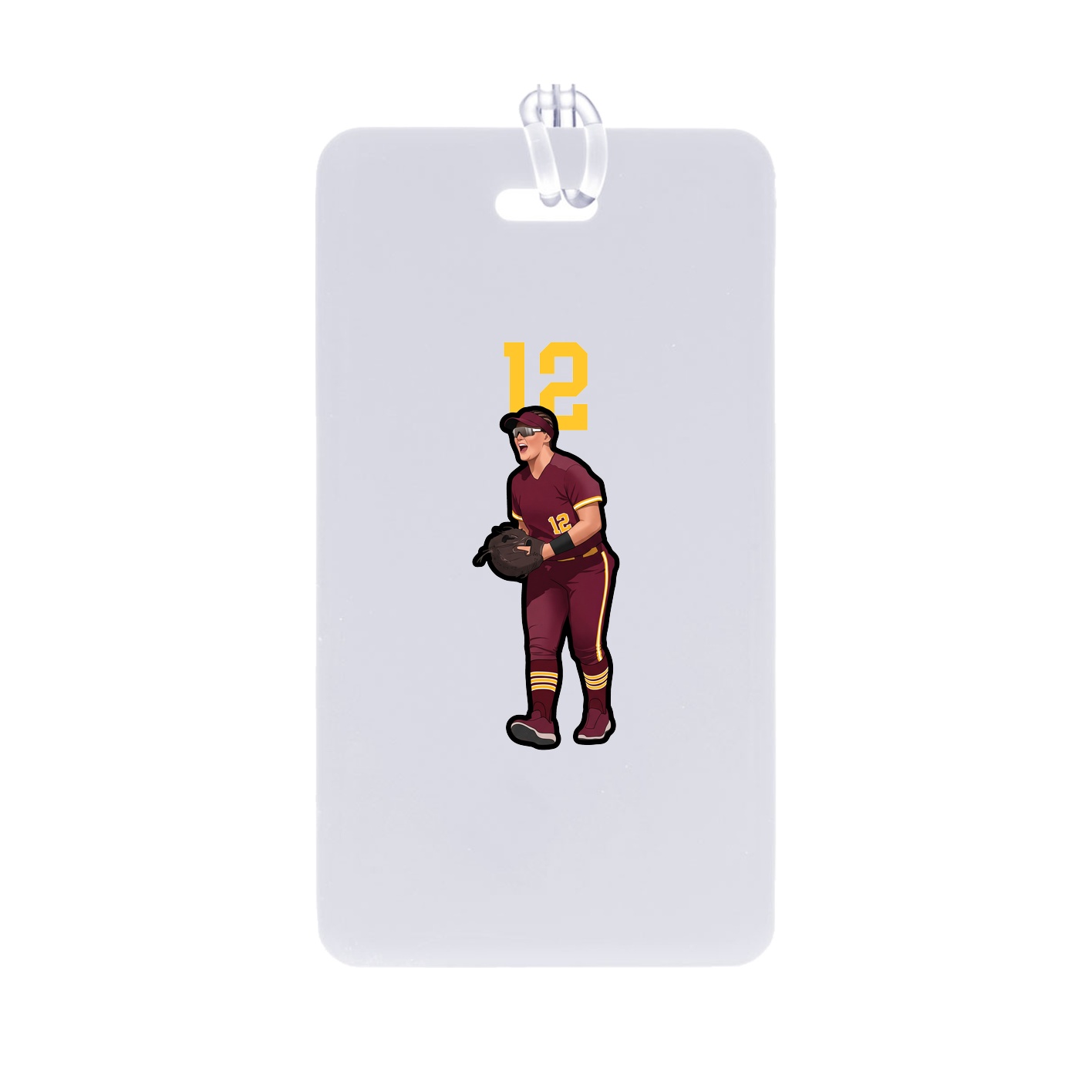 Bag Tag — Number Top in Classic