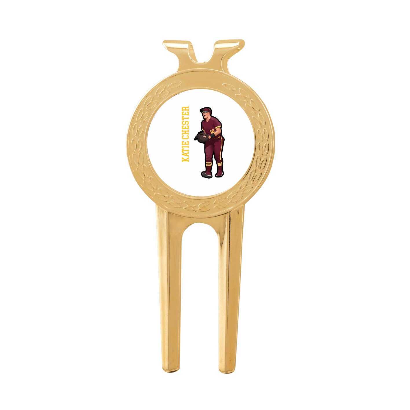 Divot Tool with Ball Marker — Name Vertical in Classic