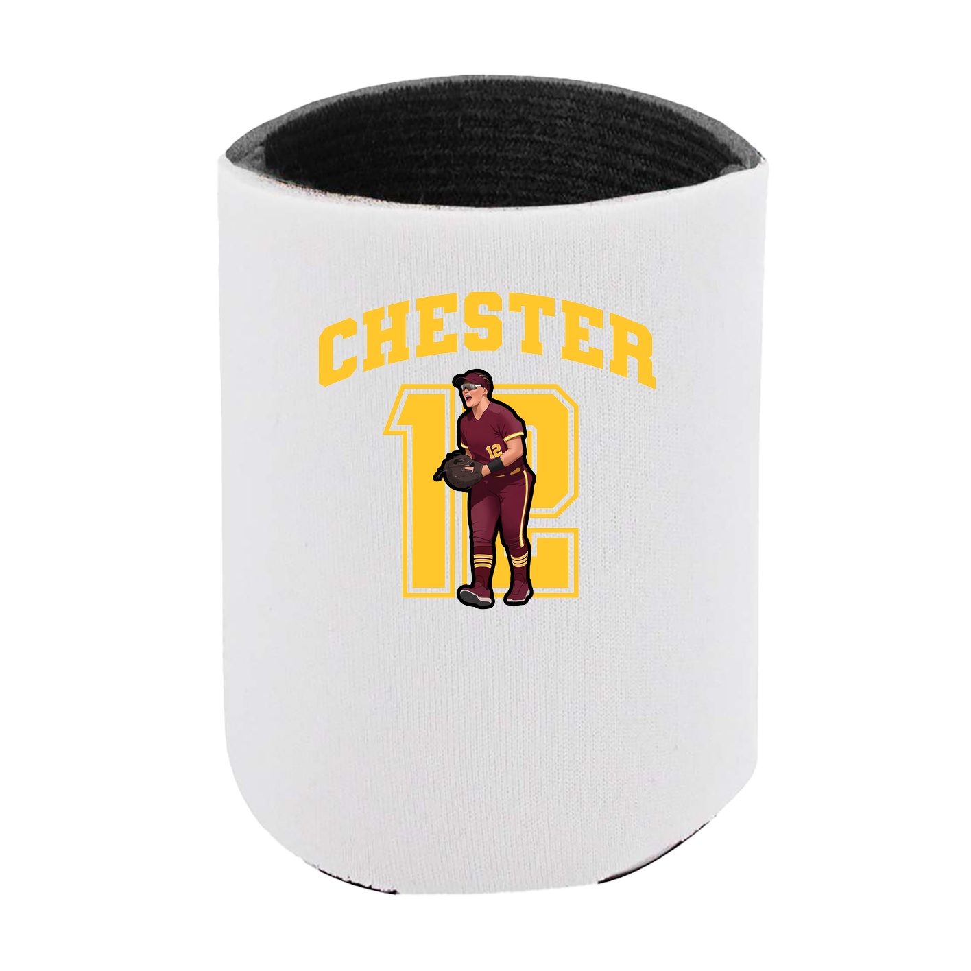 Can Holder — Number in White