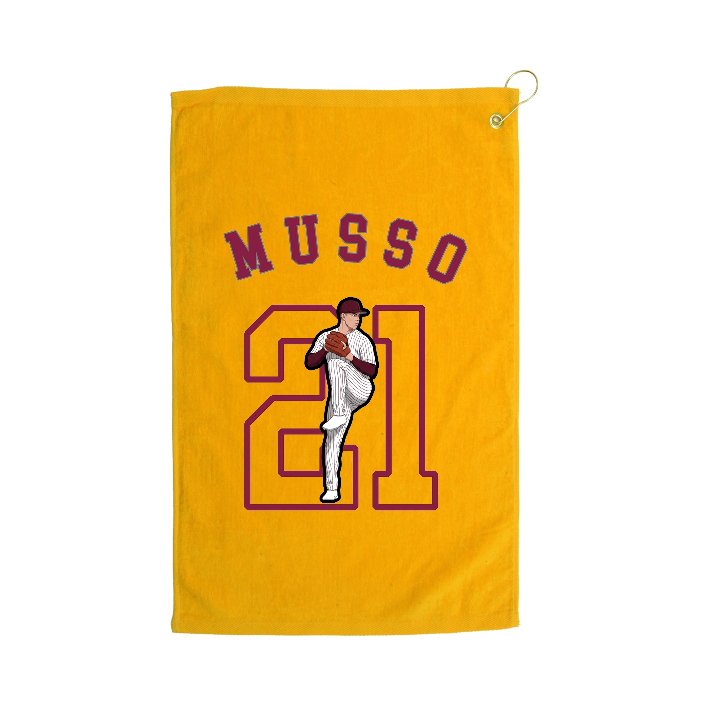 Golf Towel — Shirsey Arch in Gold