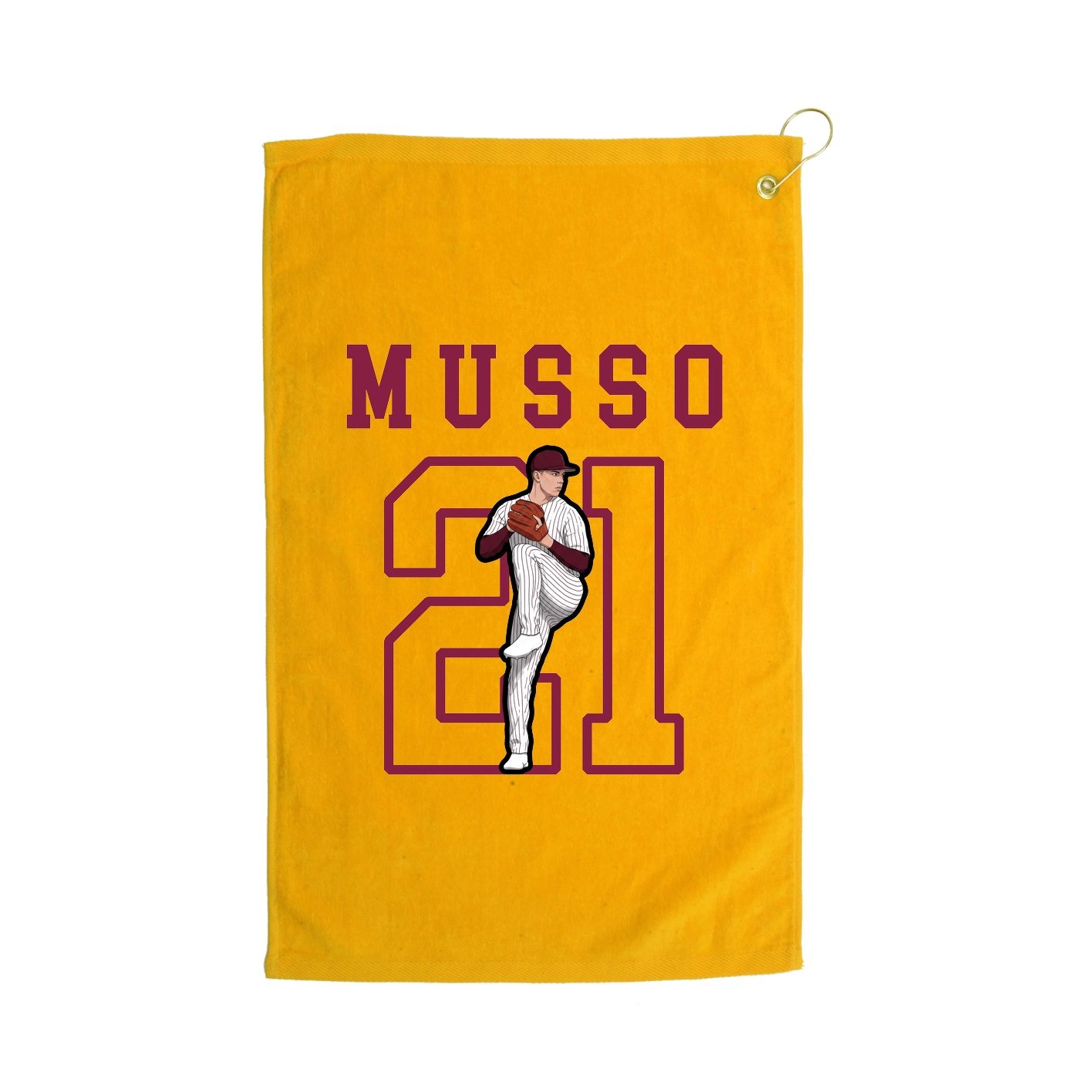 Golf Towel — Shirsey in Gold