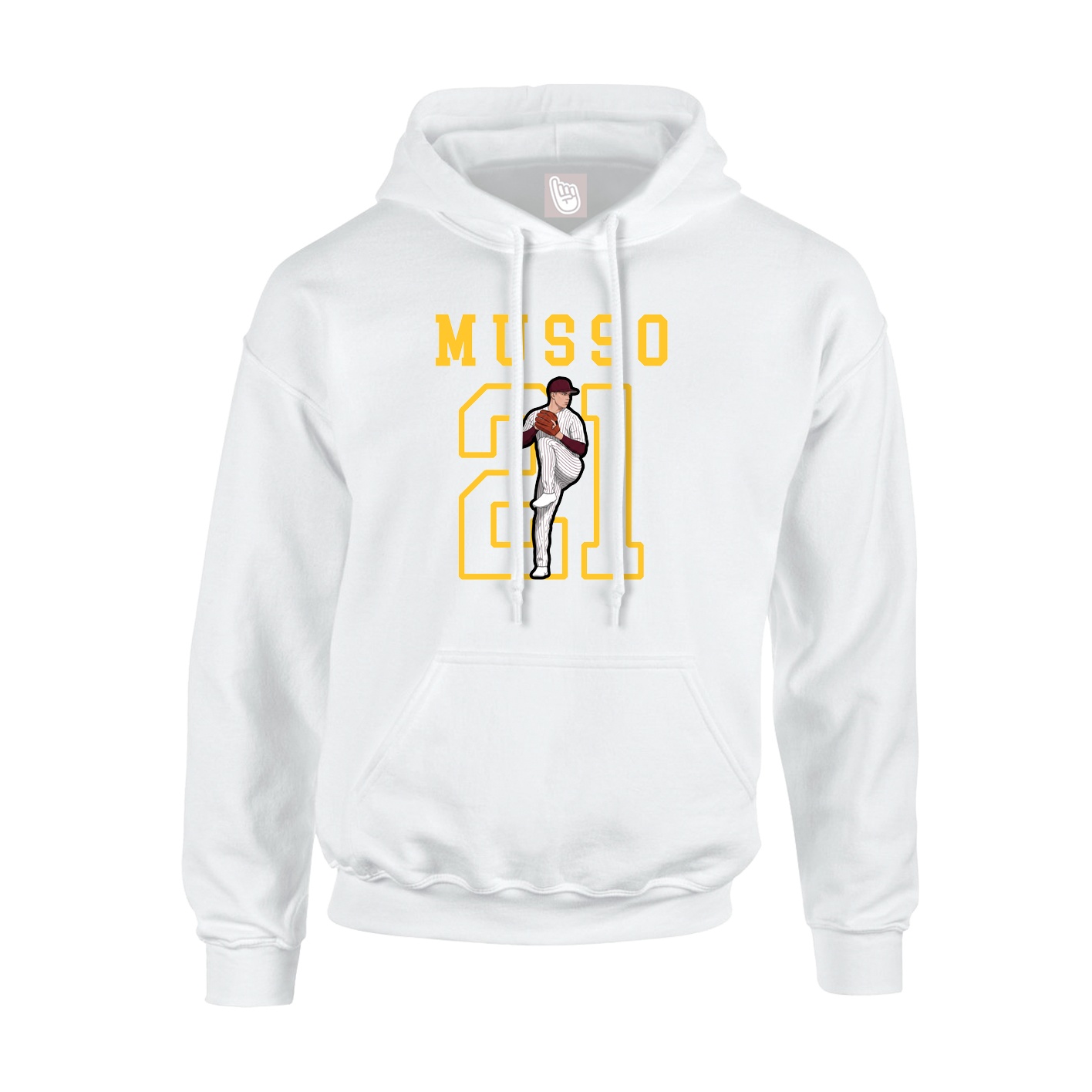 Youth Hoodie — Shirsey in White