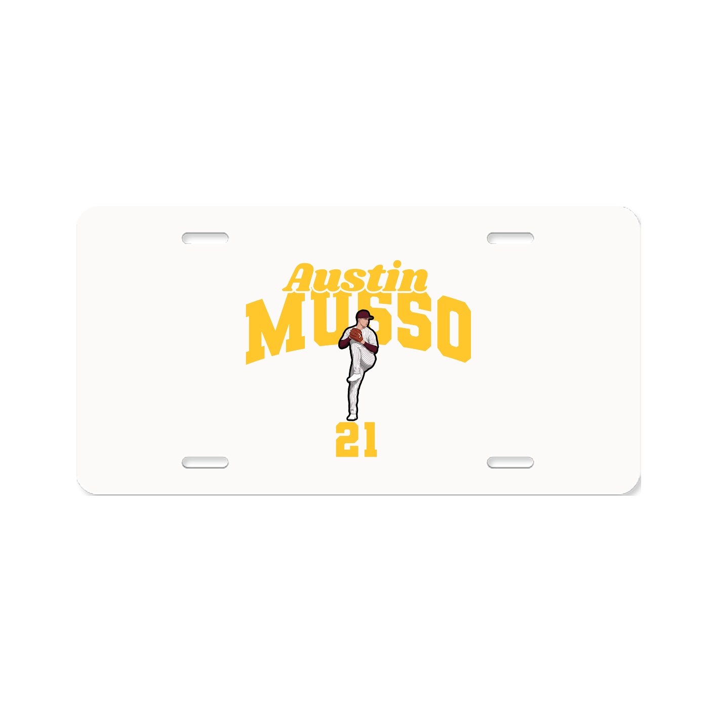 License Plate — Signature Arch in Classic