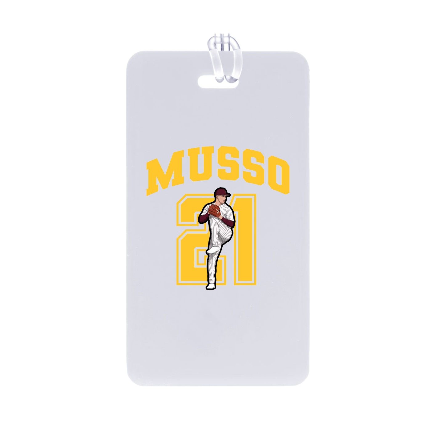 Bag Tag — Number in Classic