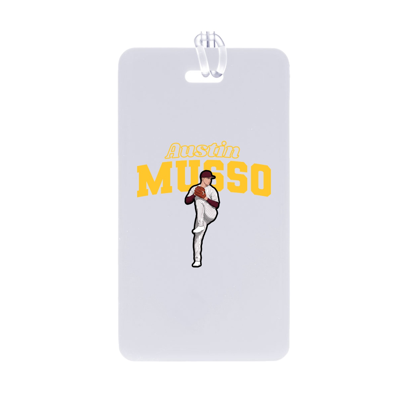 Bag Tag — Name Arch in Classic