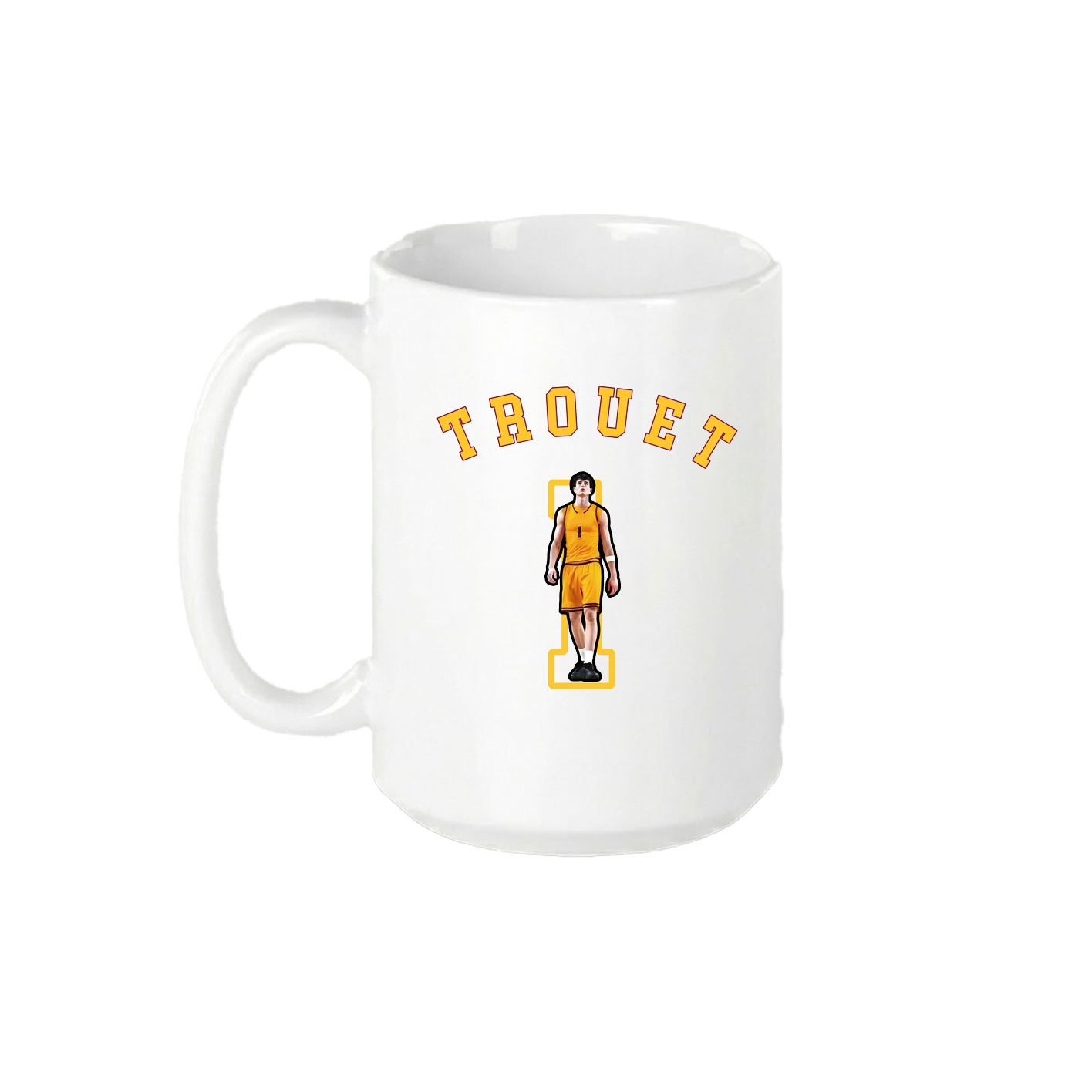 15oz Coffee Mug — Shirsey Arch in White