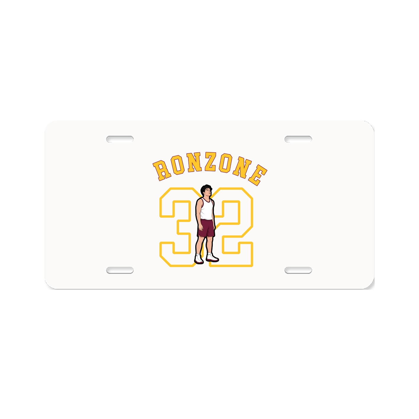License Plate — Shirsey Arch in Classic
