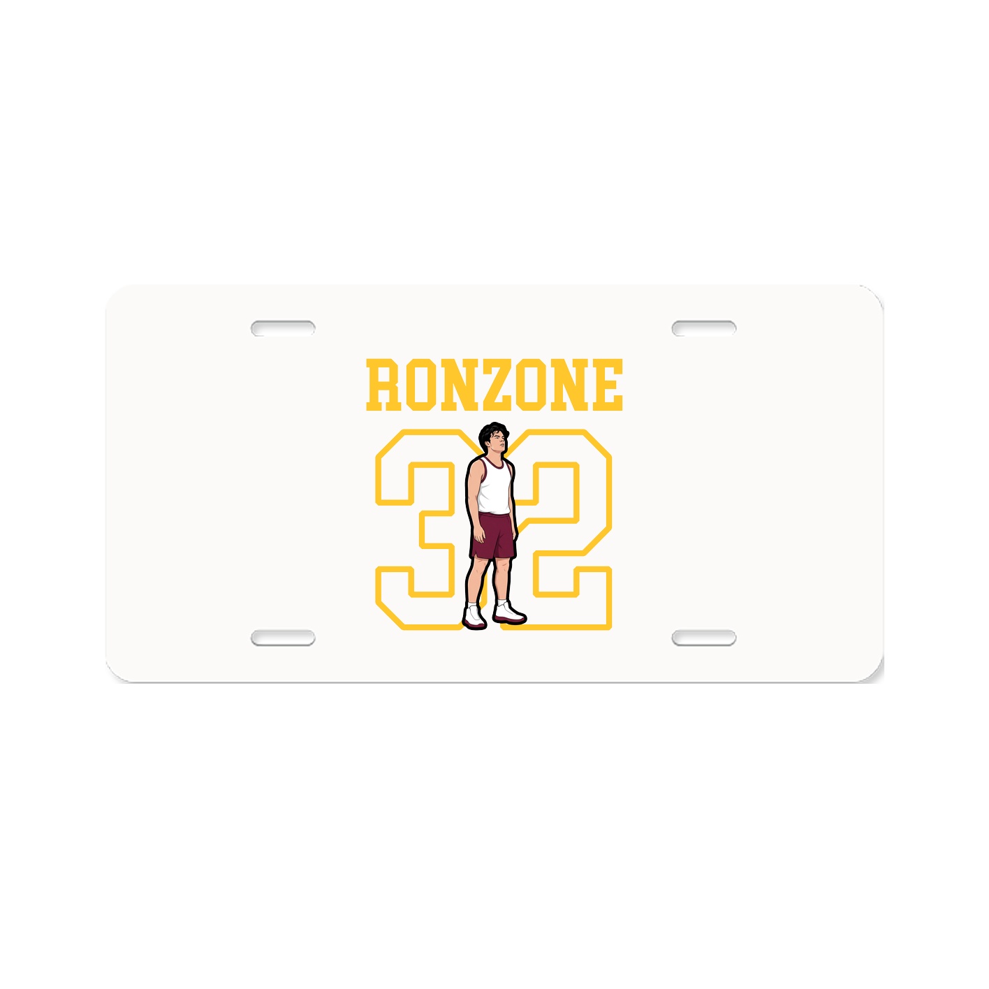 License Plate — Shirsey in Classic