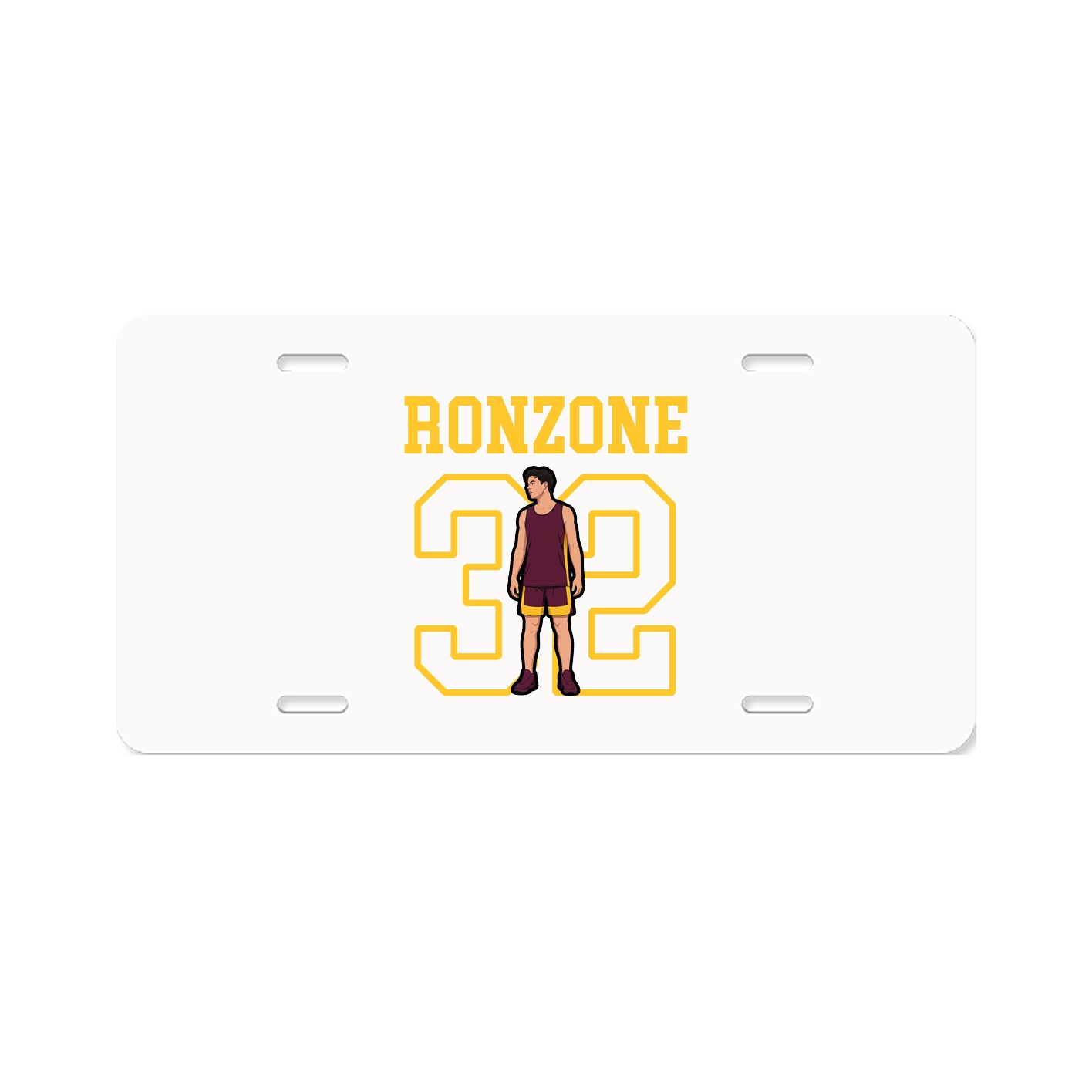 License Plate — Shirsey in Classic