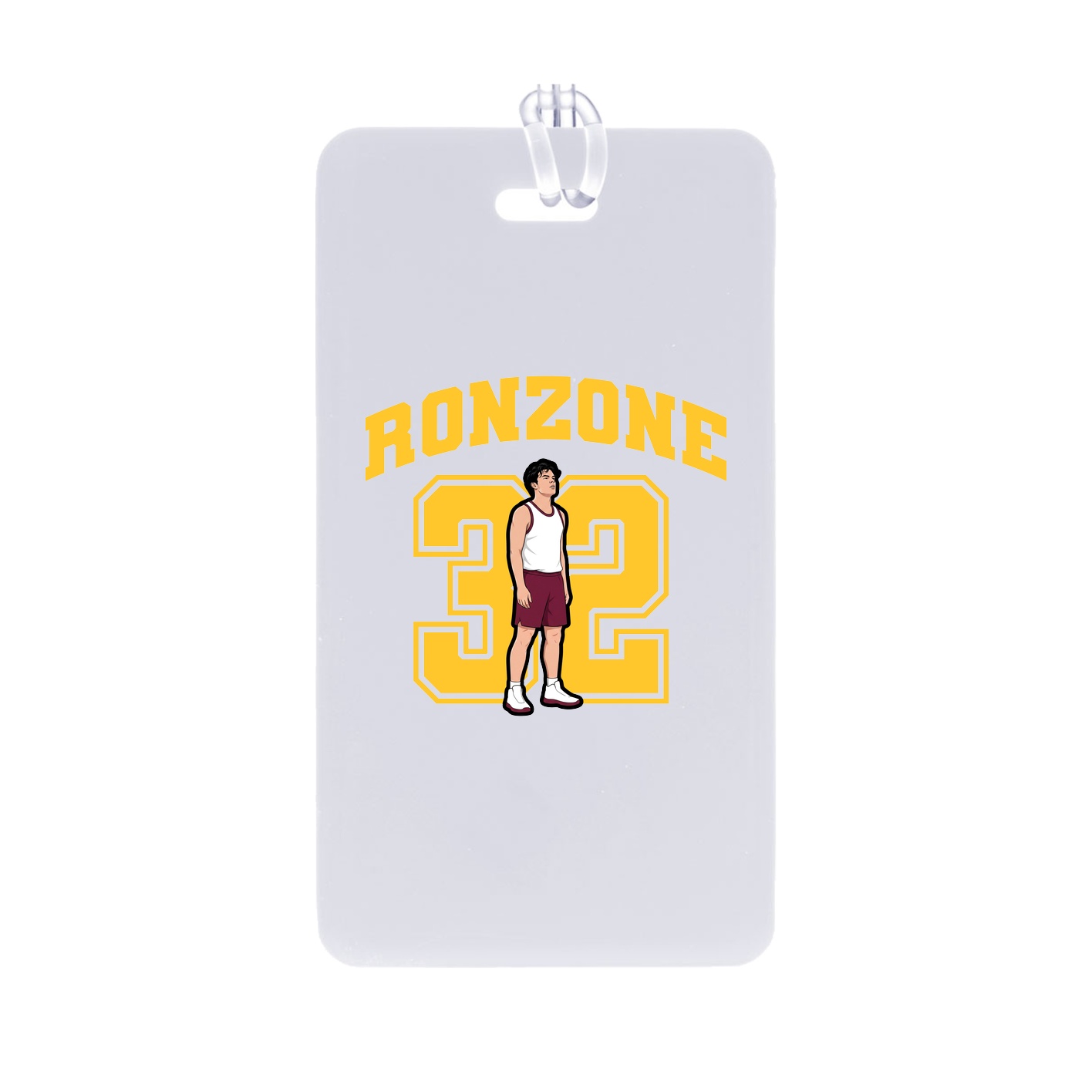 Bag Tag — Number in Classic