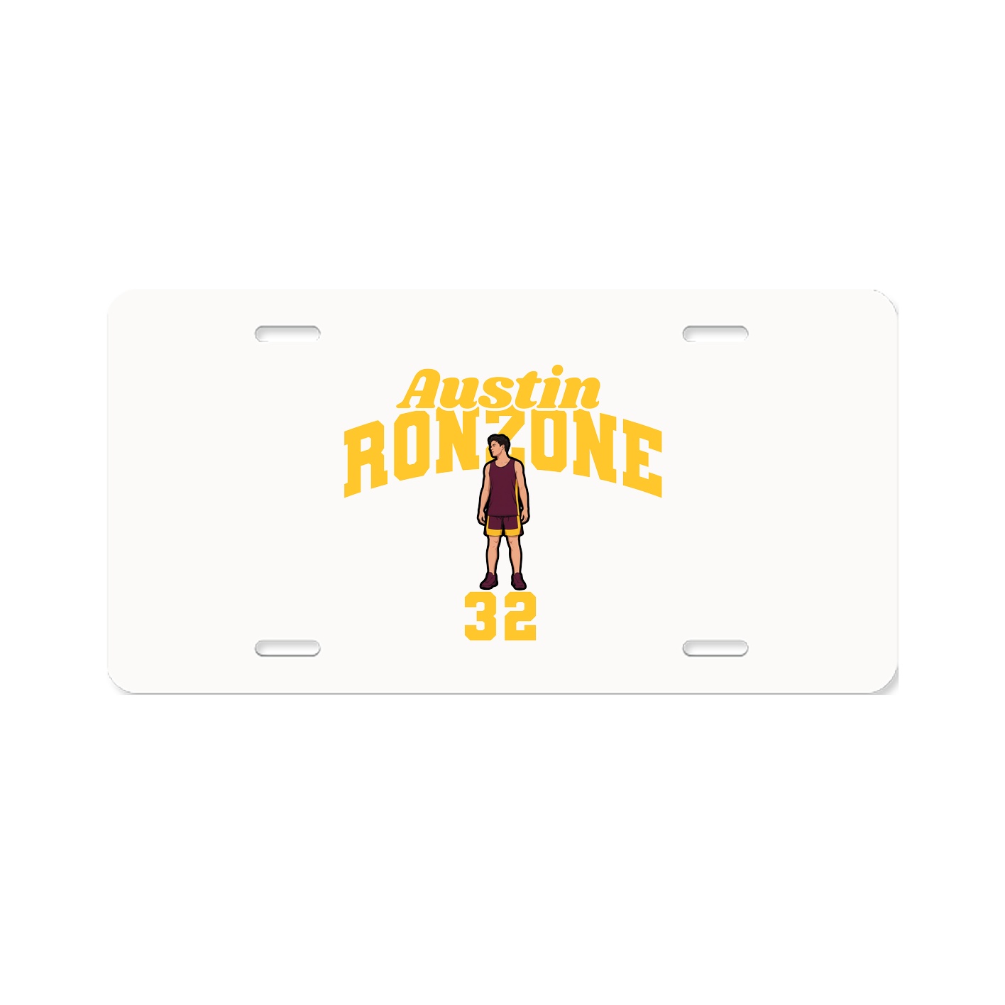 License Plate — Signature Arch in Classic
