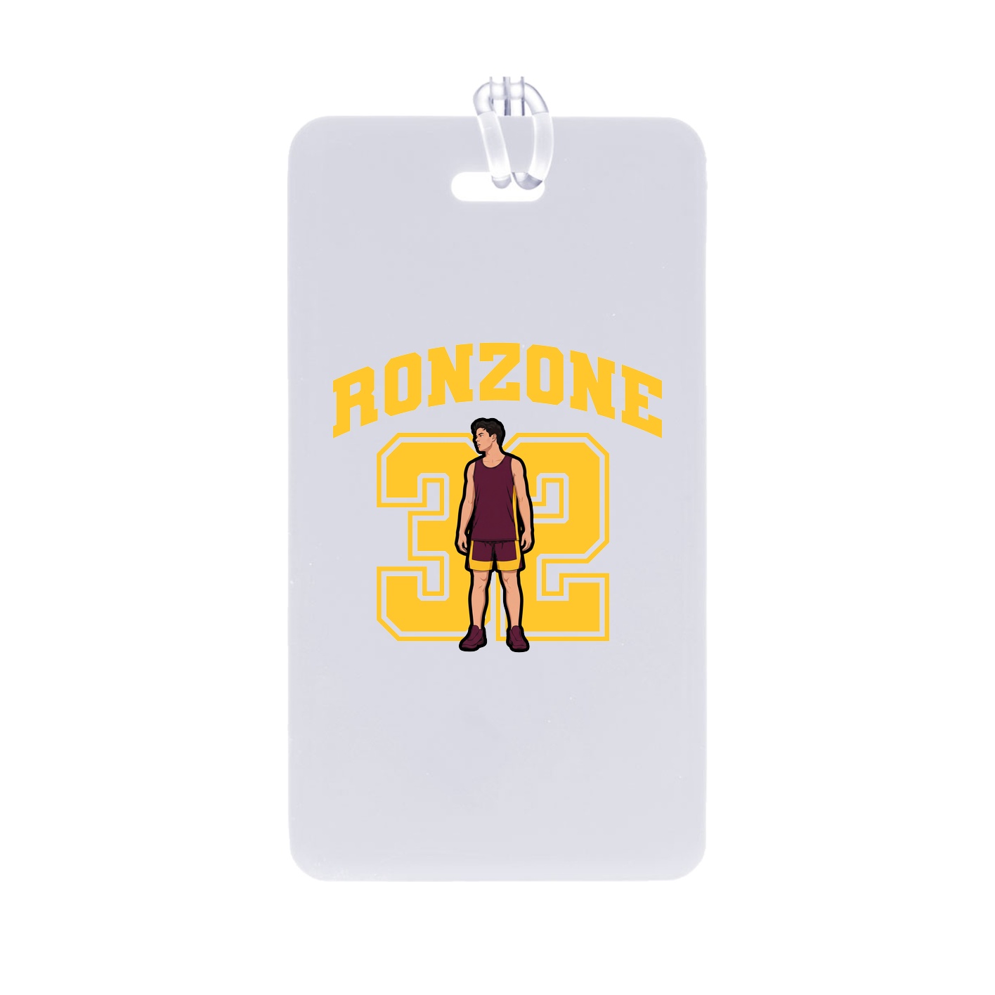 Bag Tag — Number in Classic