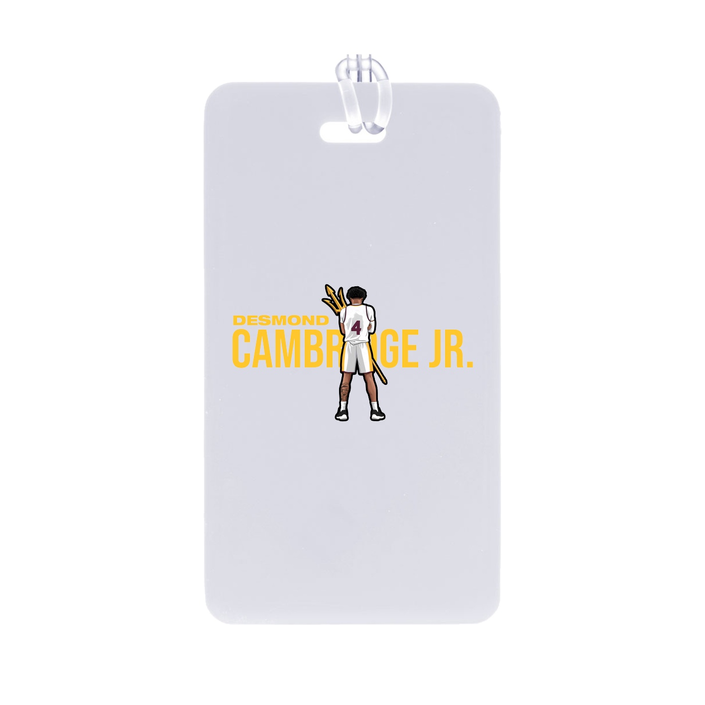Bag Tag — Player Name in Classic
