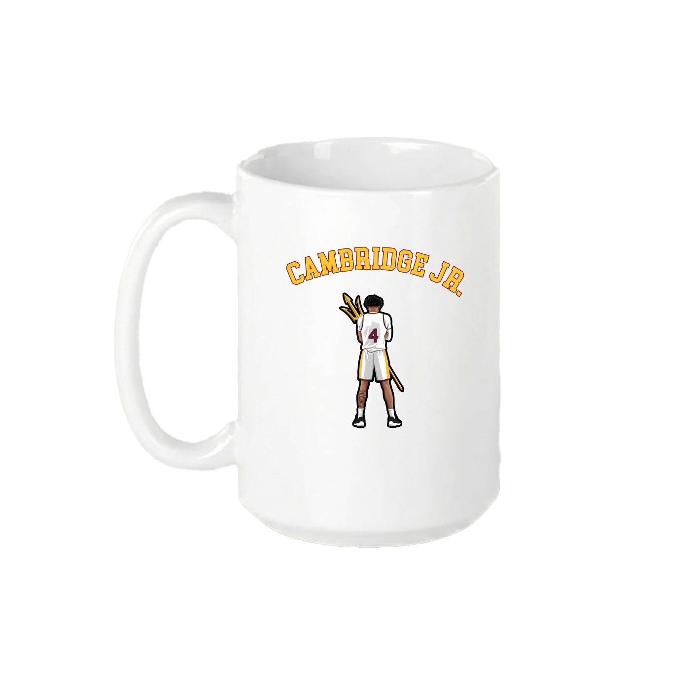 15oz Coffee Mug — Shirsey Arch in White