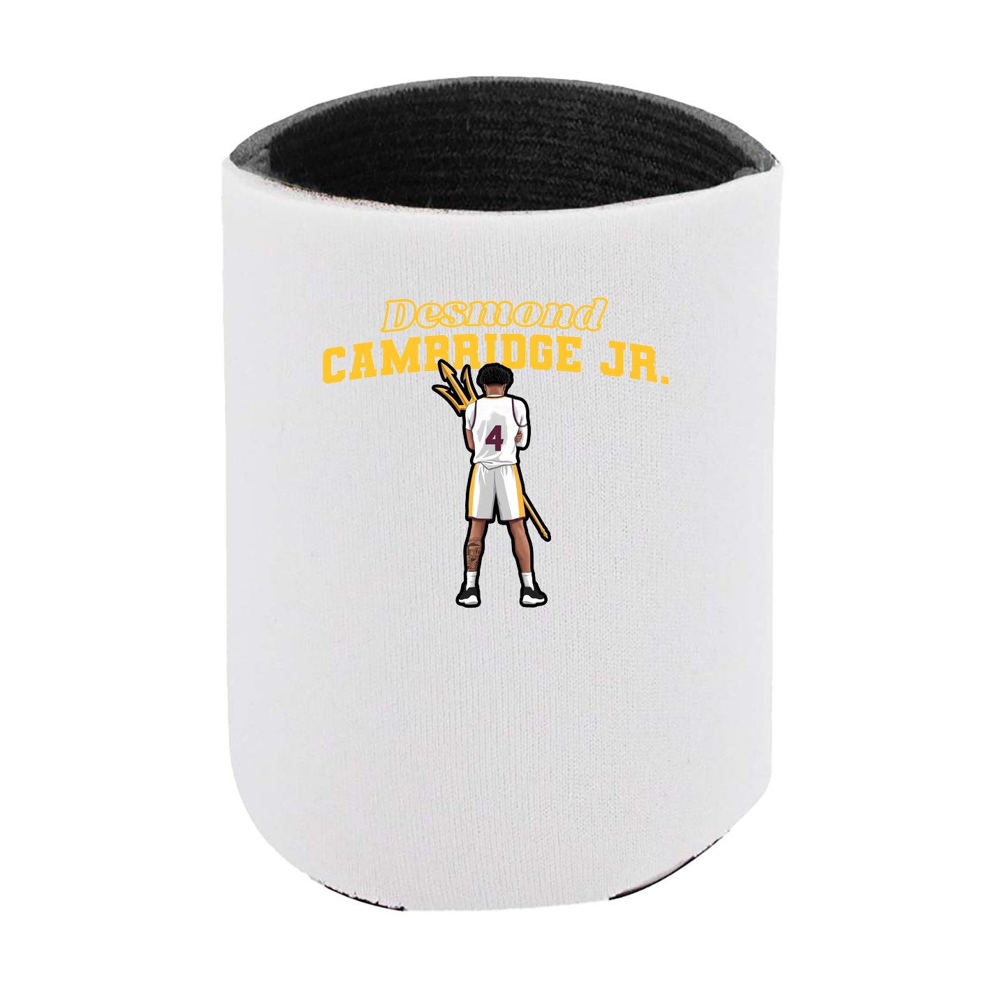 Can Holder — Name Arch in White