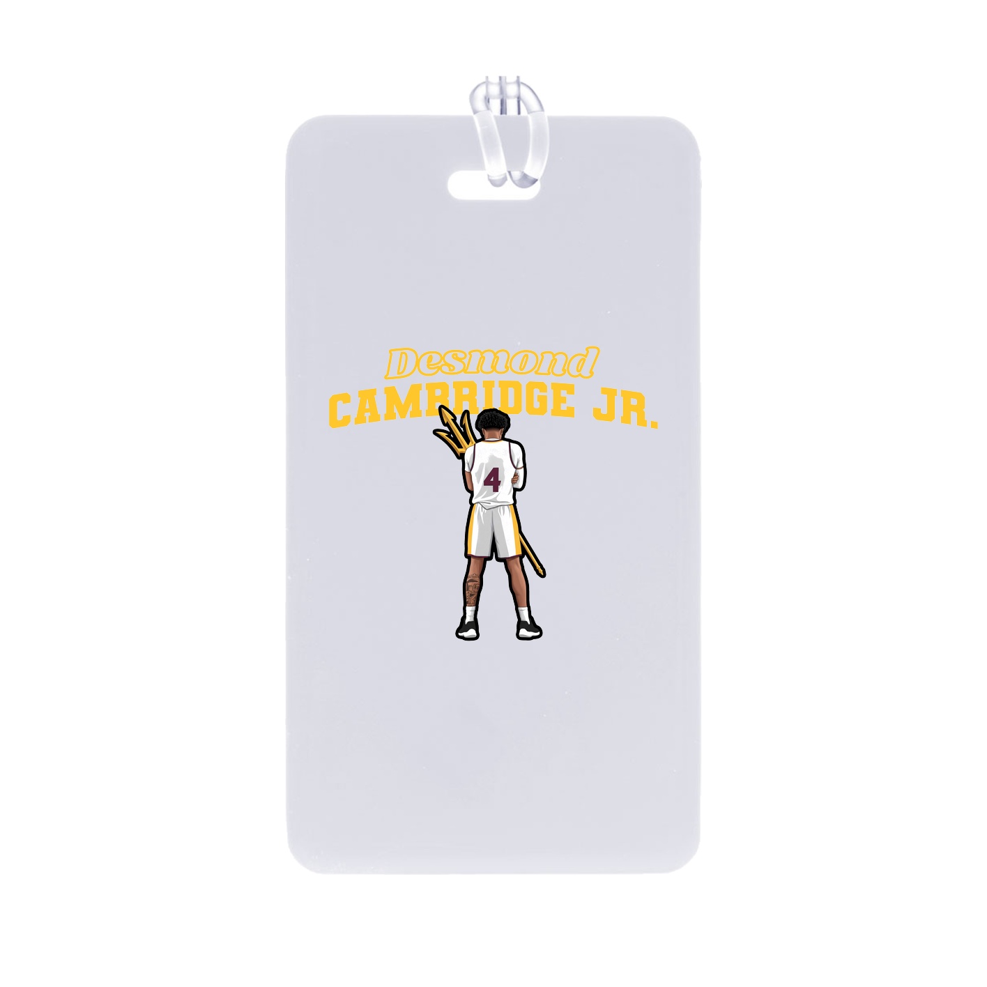 Bag Tag — Name Arch in Classic