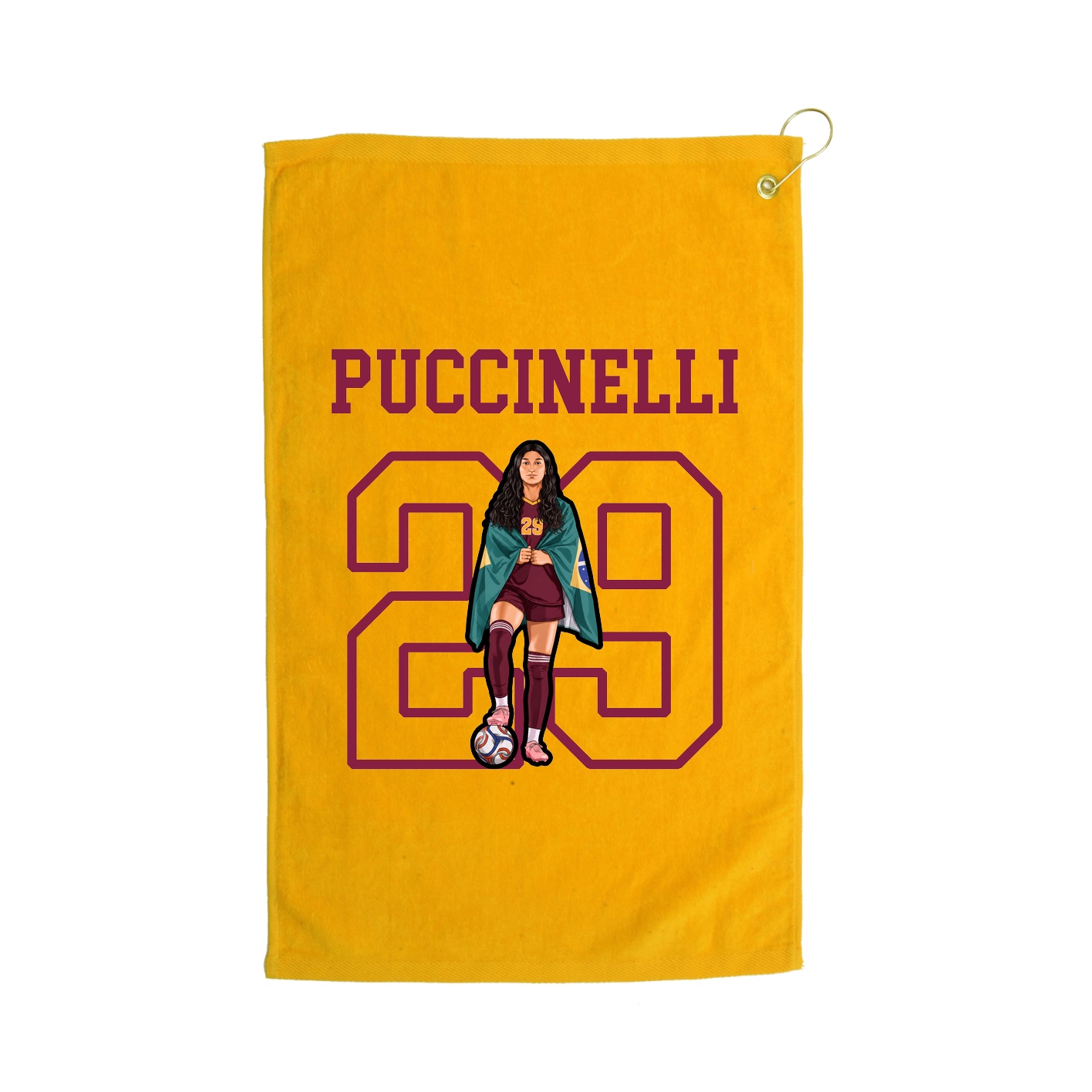 Golf Towel — Shirsey in Gold