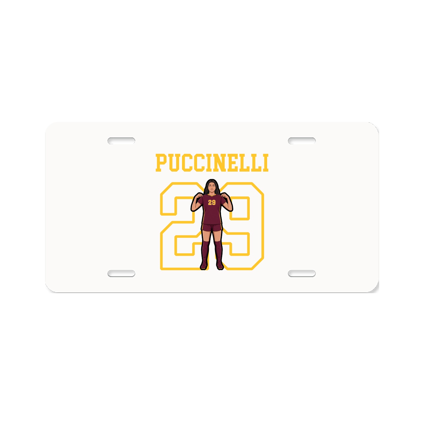 License Plate — Shirsey in Classic