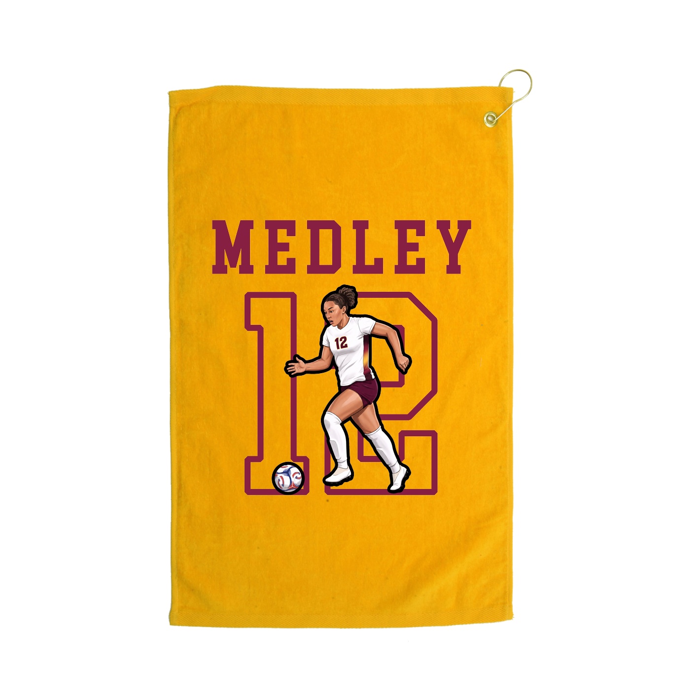 Golf Towel — Shirsey in Gold