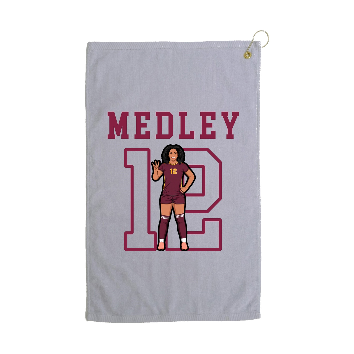 Golf Towel — Shirsey in Grey