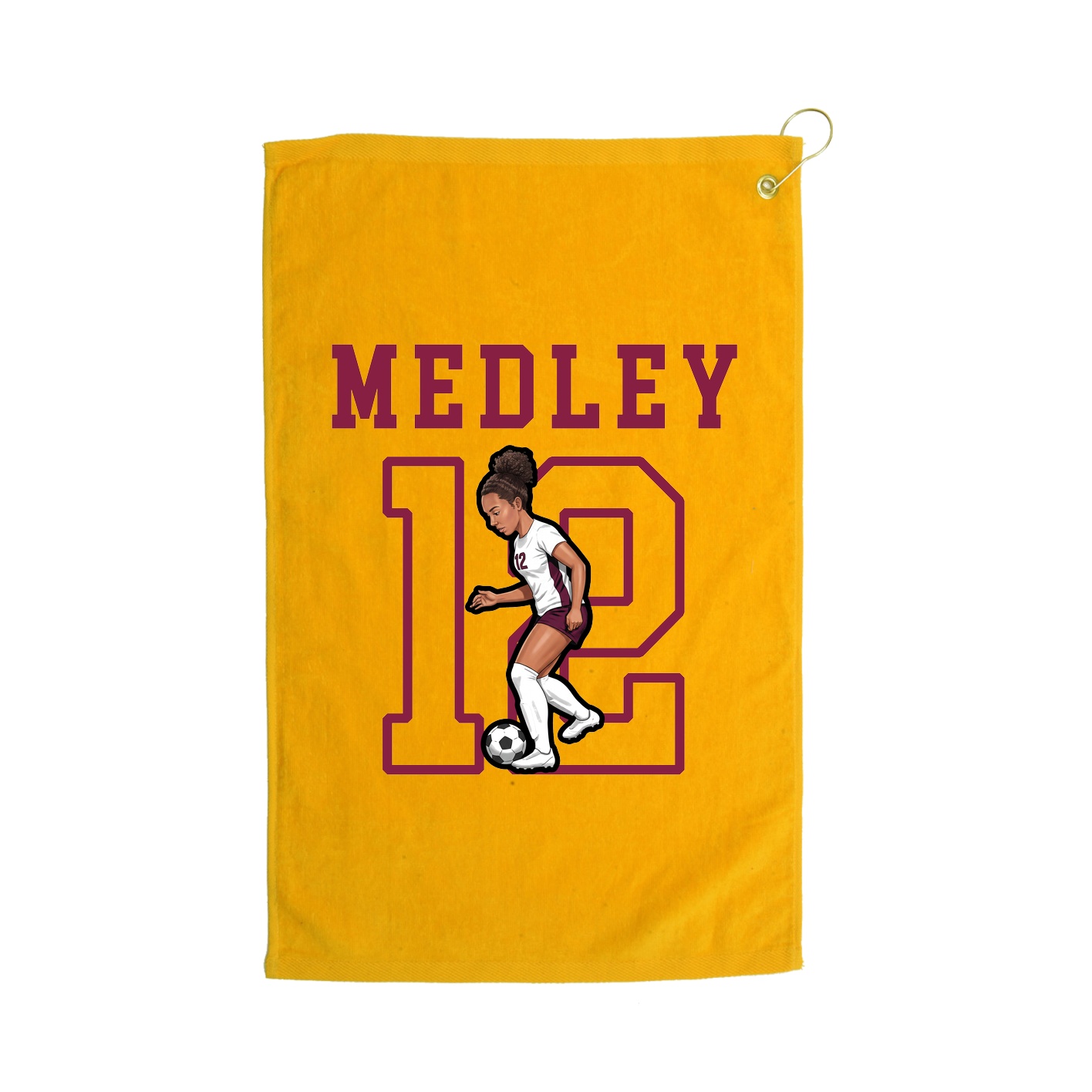Golf Towel — Shirsey in Gold