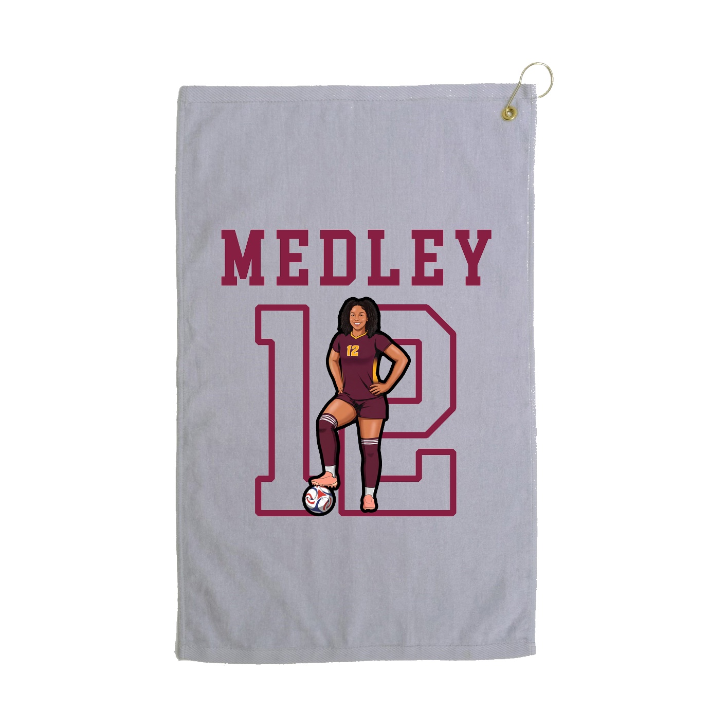 Golf Towel — Shirsey in Grey
