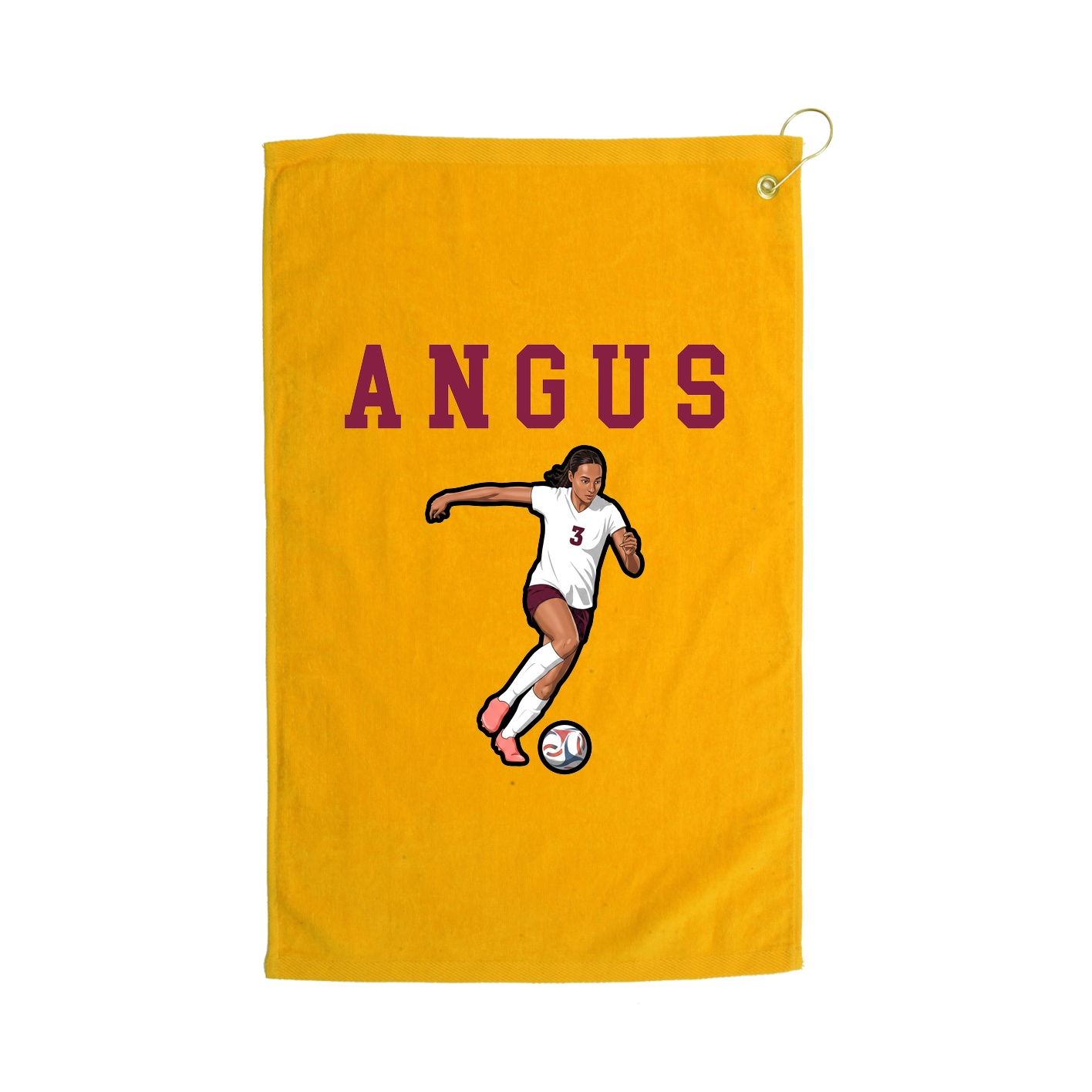 Golf Towel — Shirsey in Gold