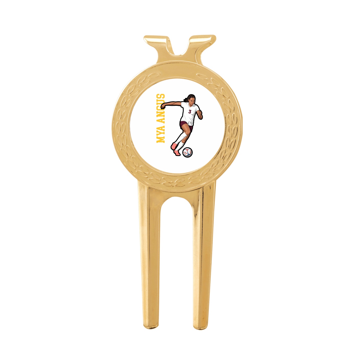 Divot Tool with Ball Marker — Name Vertical in Classic