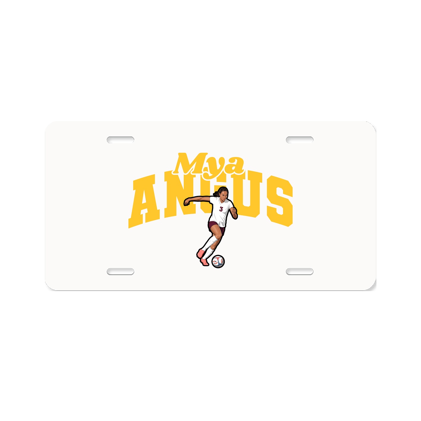 License Plate — Signature Arch in Classic