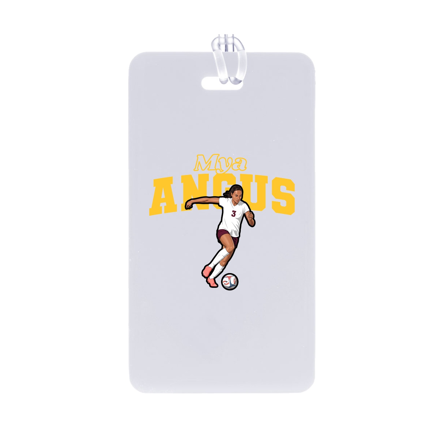 Bag Tag — Name Arch in Classic