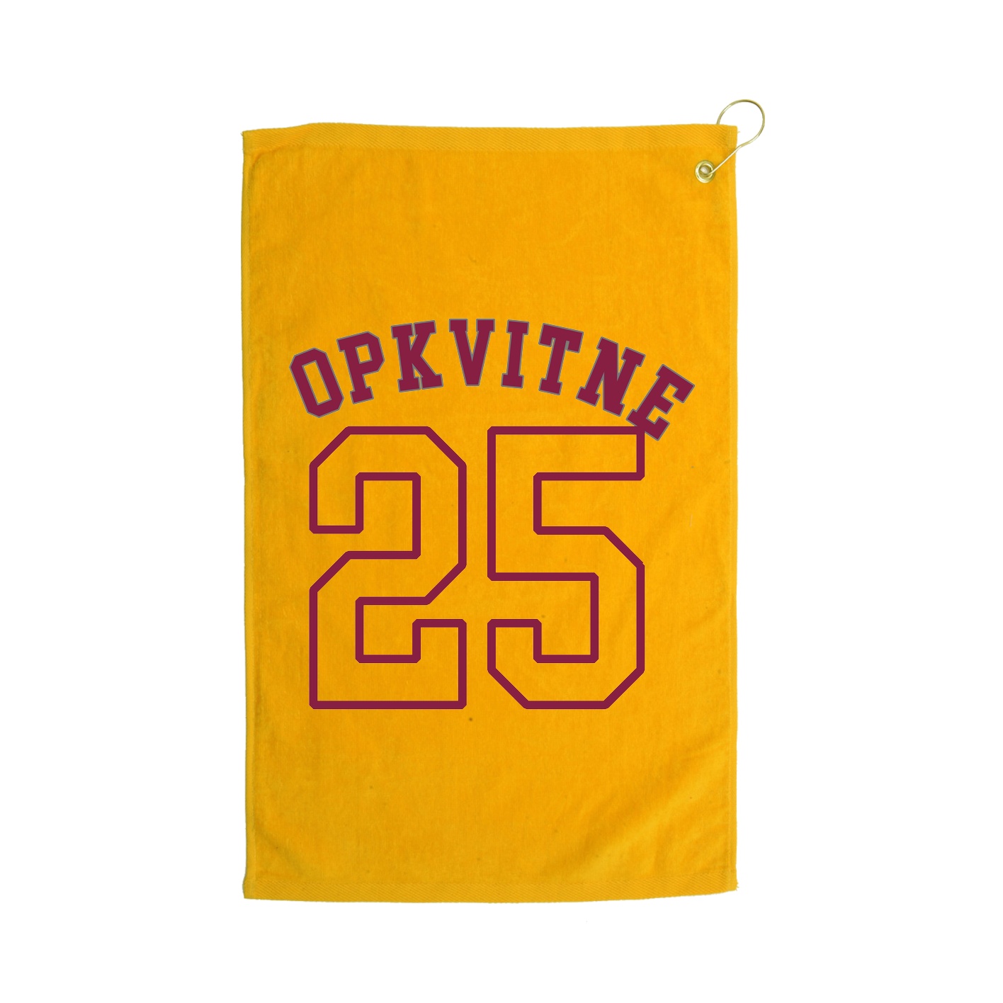 Golf Towel — Shirsey Arch in Gold