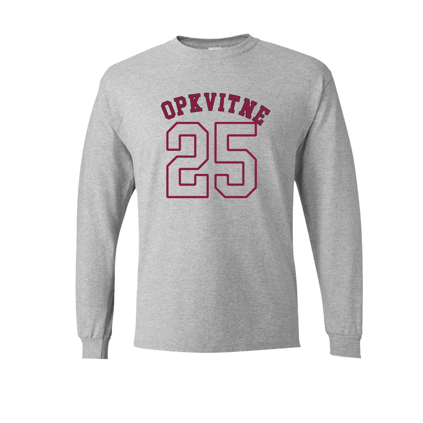 Long Sleeve Tee — Shirsey Arch in Grey