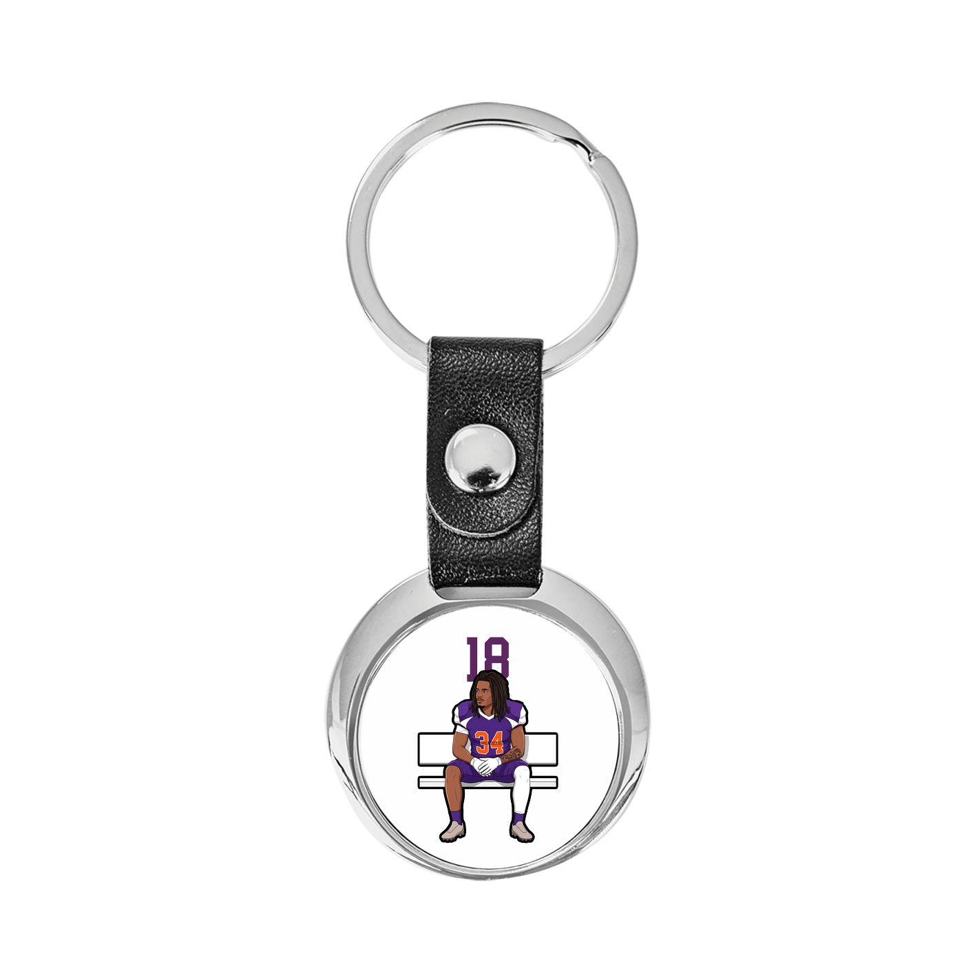 Key Chain — Number Top in Classic