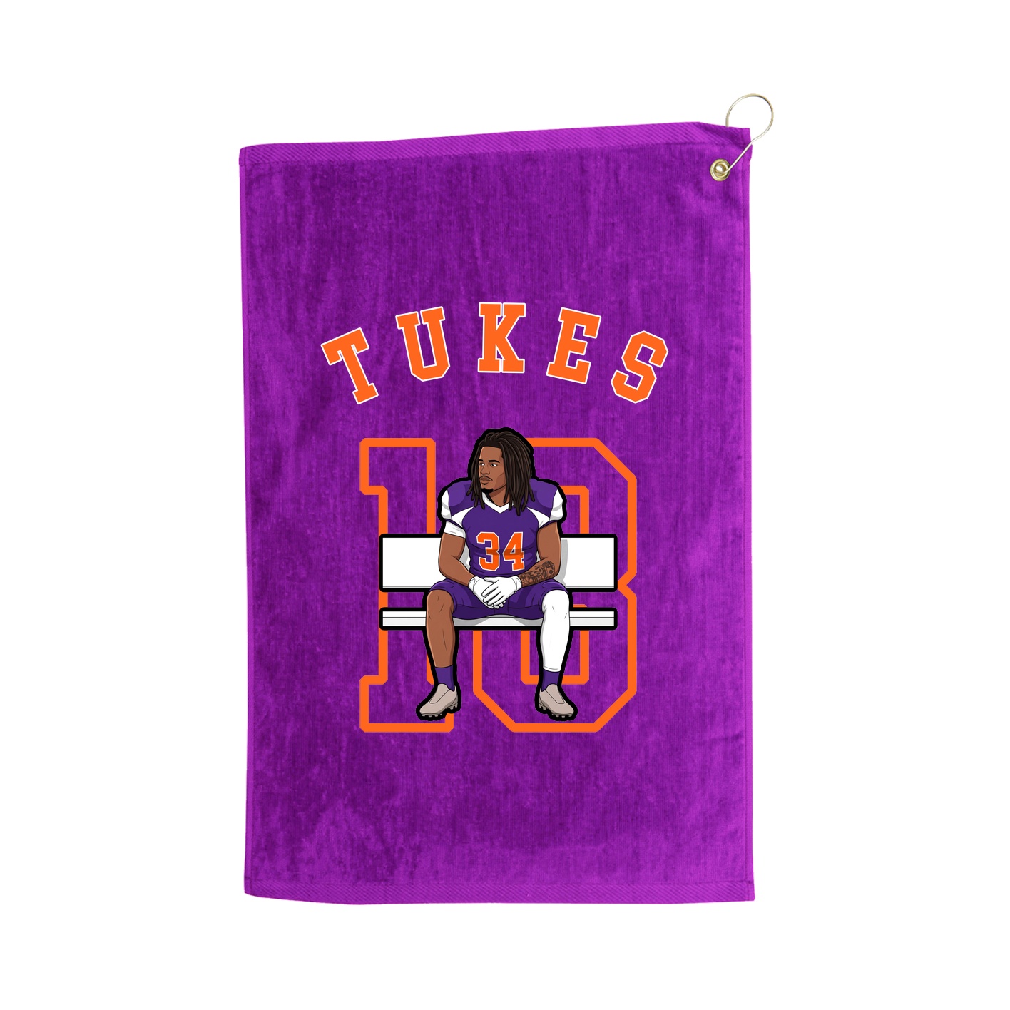 Golf Towel — Shirsey Arch in Purple