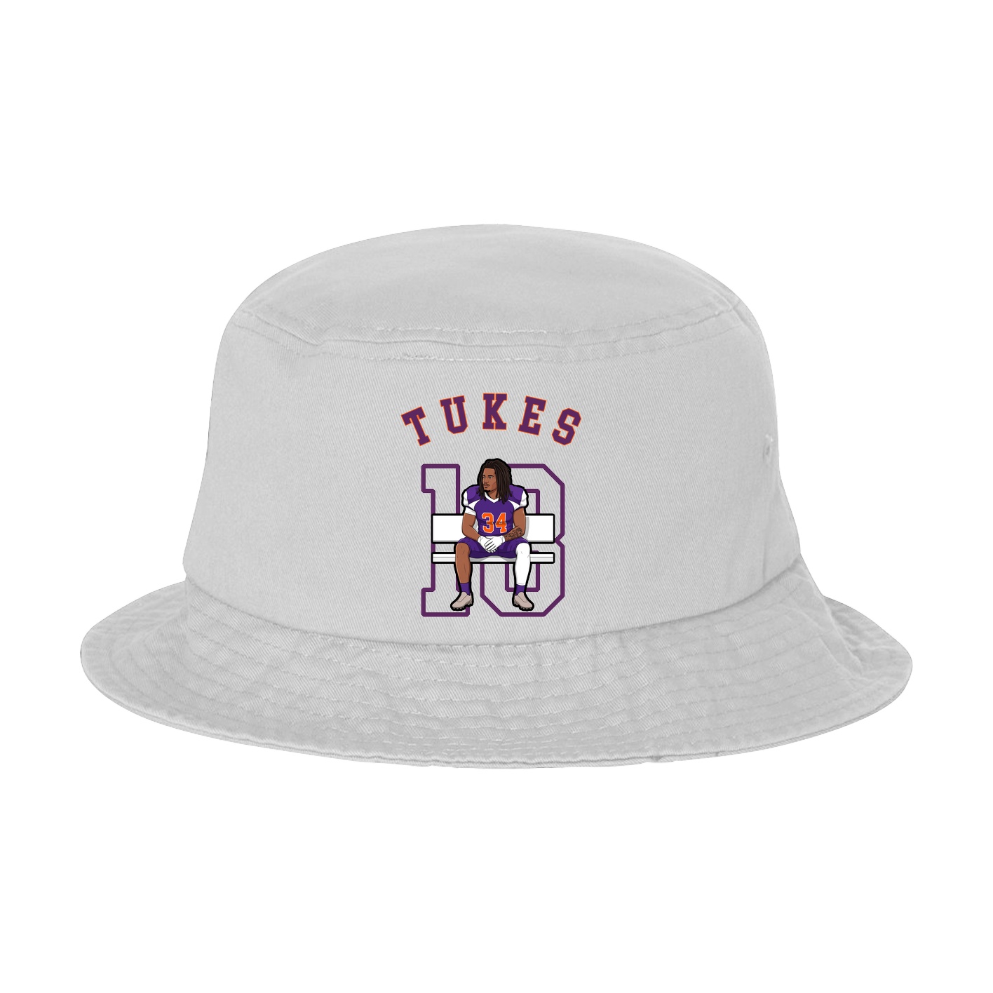 Bucket Cap — Shirsey Arch in White