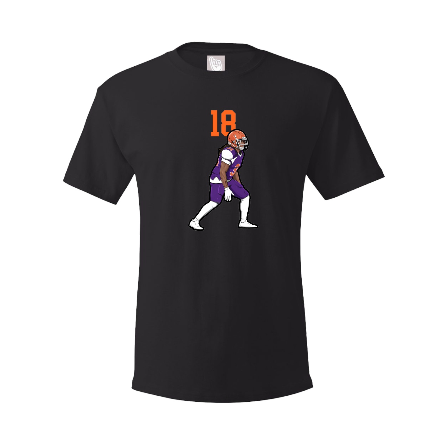 Tee — Number Top in Black