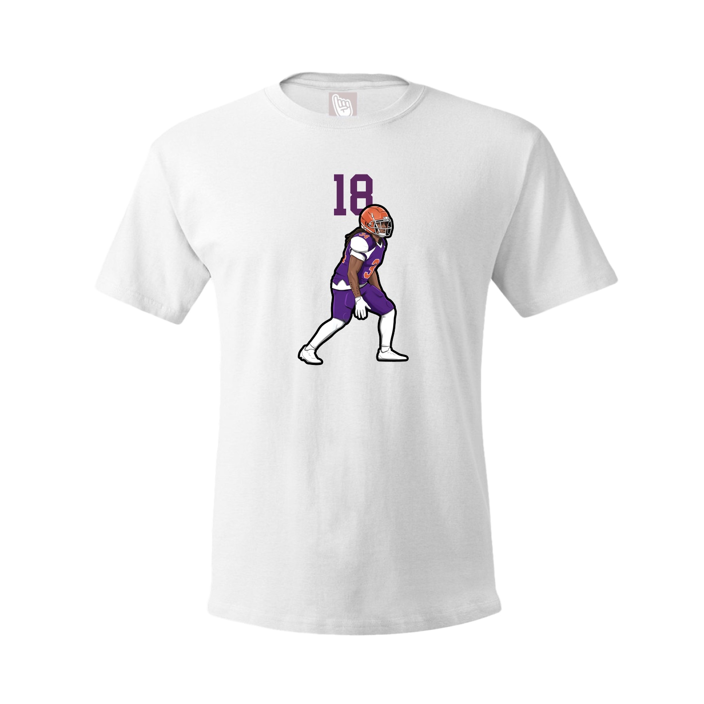 Tee — Number Top in White